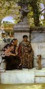 Alma-Tadema, Sir Lawrence In the Time of Constantine (mk23) Spain oil painting artist